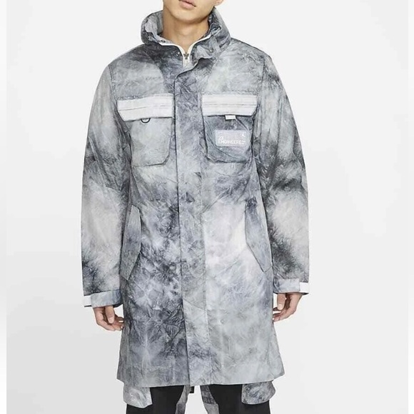 Nike Thermore Jacket Jordan Loose White Grey CU8624-100 Men's Sizes L & XXL